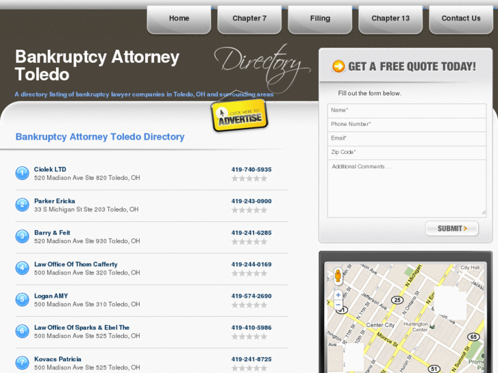 www.bankruptcyattorneytoledo.com