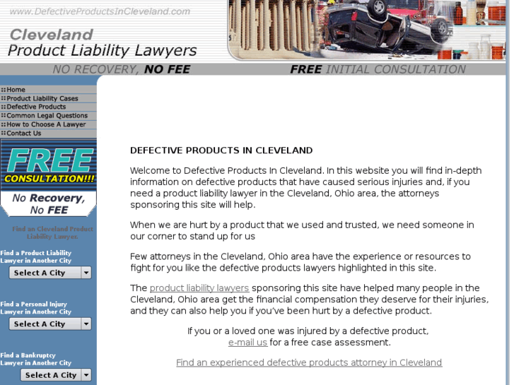 www.defectiveproductsincleveland.com