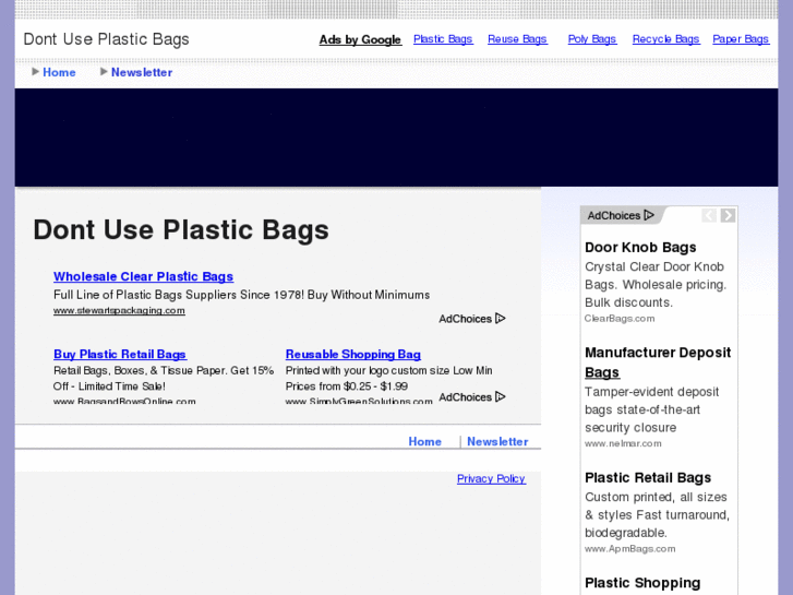 www.dontuseplasticbags.com