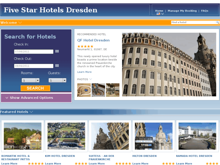 www.fivestarhotelsdresden.com