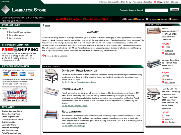 www.laminatorstore.com