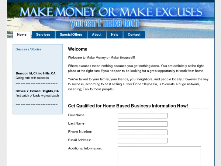 www.makemoneyormakeexcuses.com