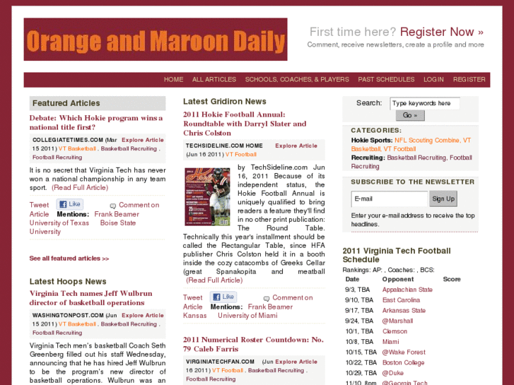 www.orangeandmaroondaily.com