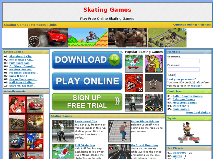 www.skatinggamesnow.com