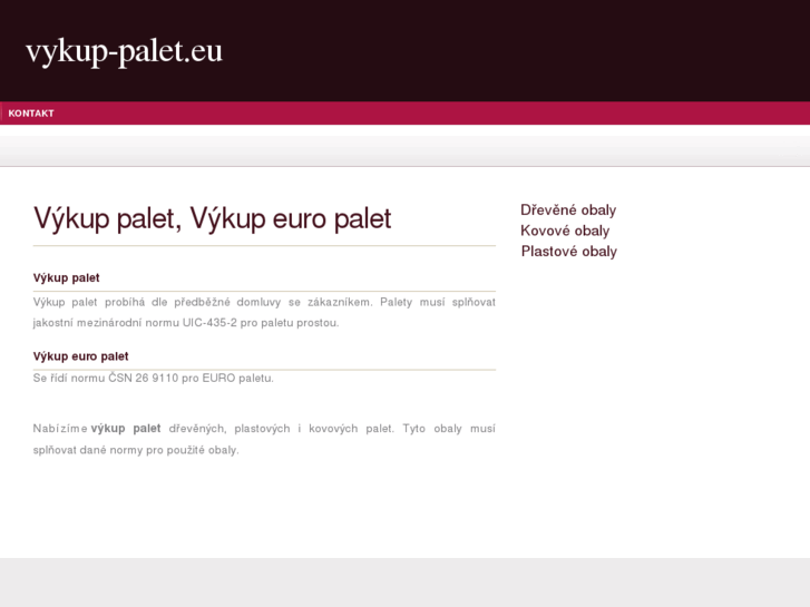 www.vykup-palet.eu