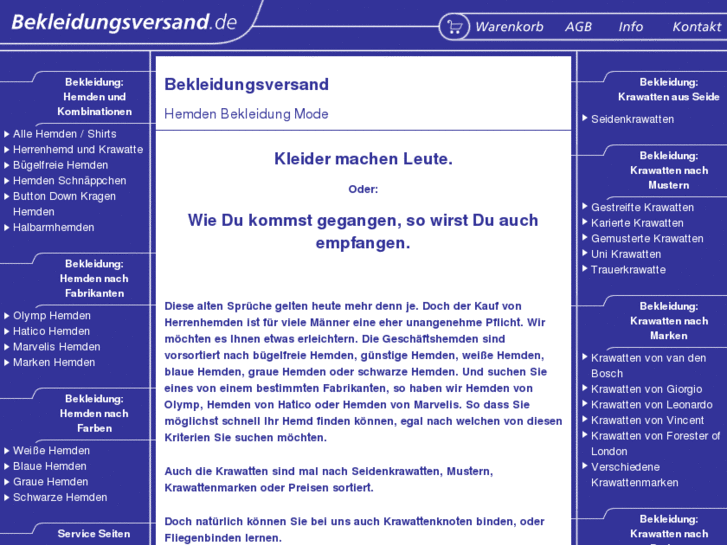 www.bekleidungsversand.de