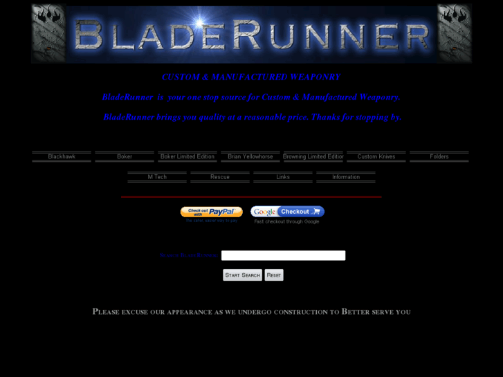 www.bladerunnerweapons.com