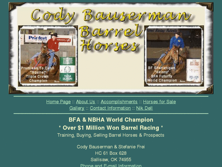 www.cbbarrelhorses.com