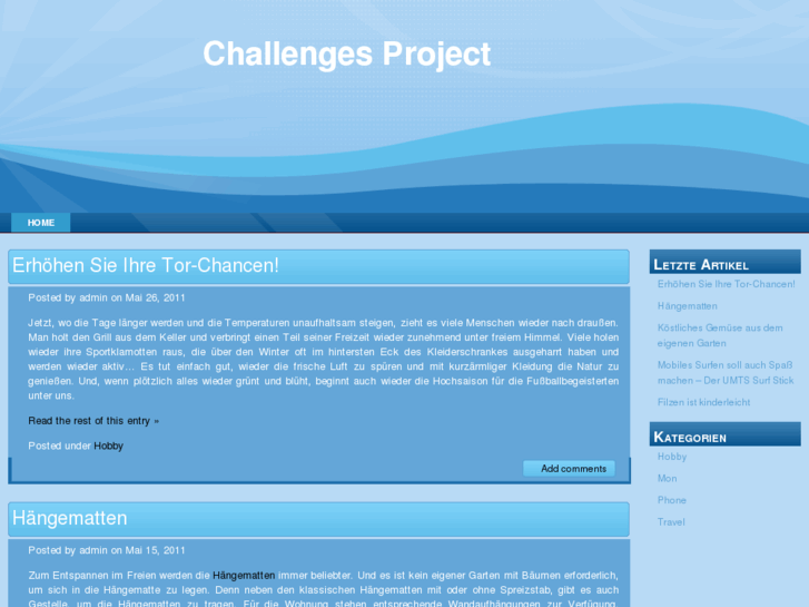 www.challengesproject.net