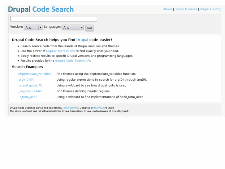 www.drupalcodesearch.com