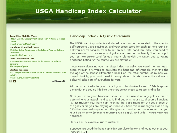 www.handicap-index.com