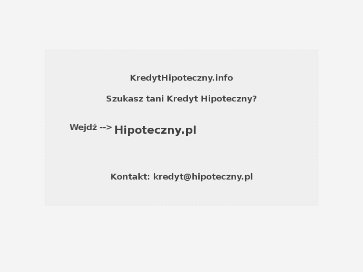 www.kredythipoteczny.info