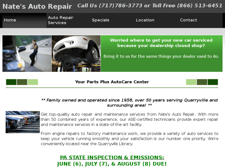 www.natesautorepair.com