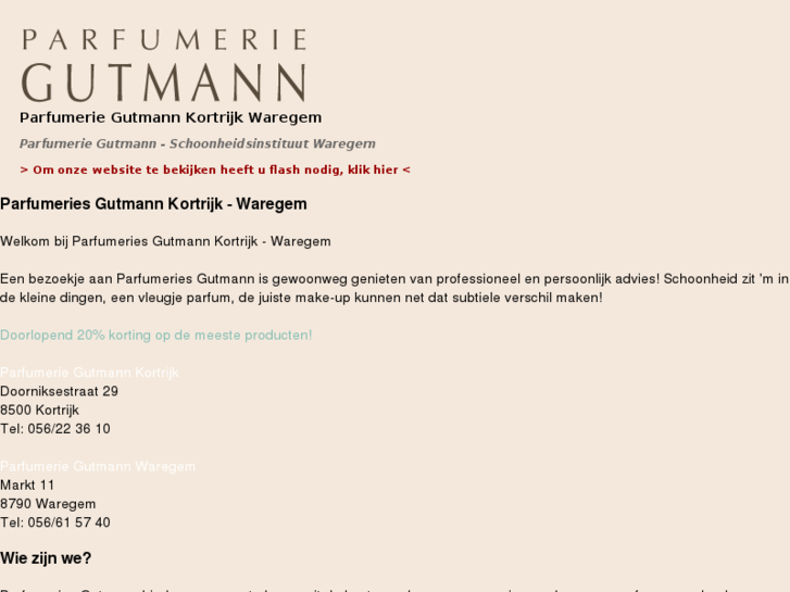 www.parfumerie-gutmann.be