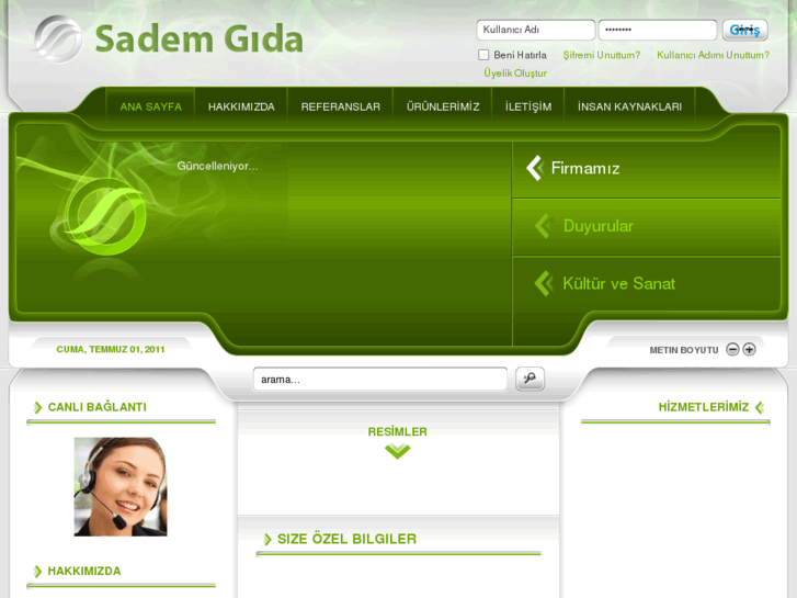 www.sademgida.com