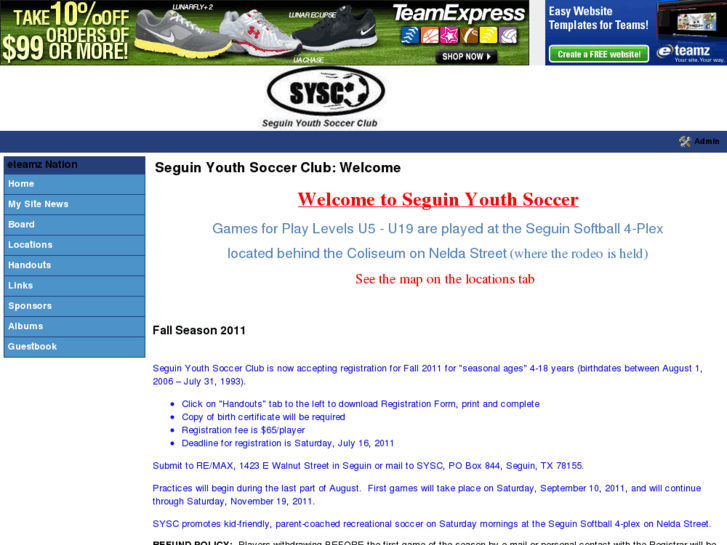 www.seguinyouthsoccer.org