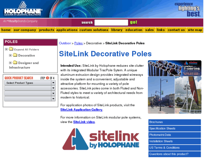 www.sitelinkbyholophane.com