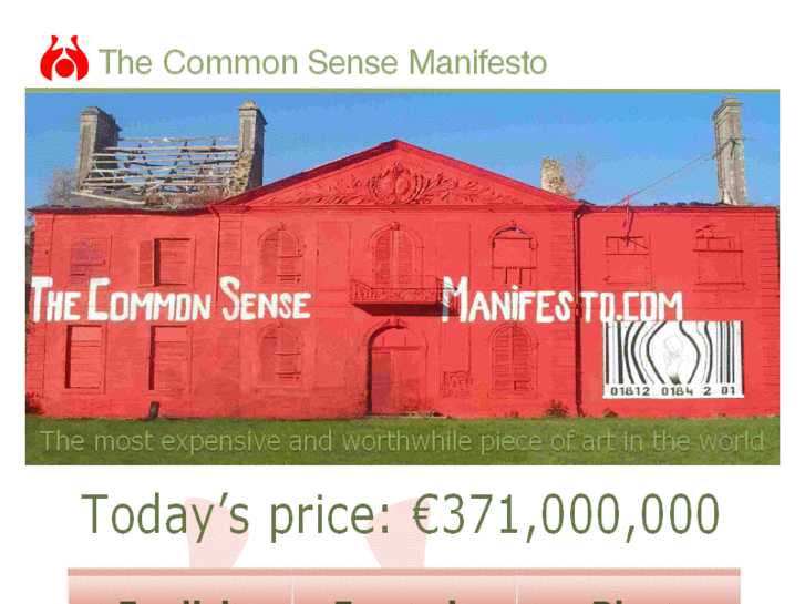 www.thecommonsensemanifesto.com