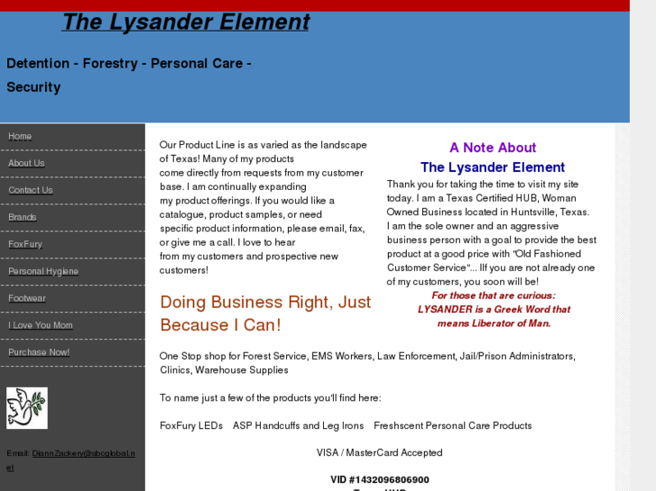 www.thelysanderelement.com