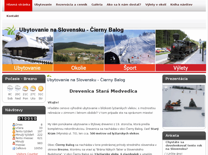 www.ubytovanie-ciernybalog.sk