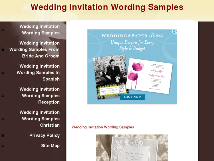 www.weddinginvitation-wordingsamples.com