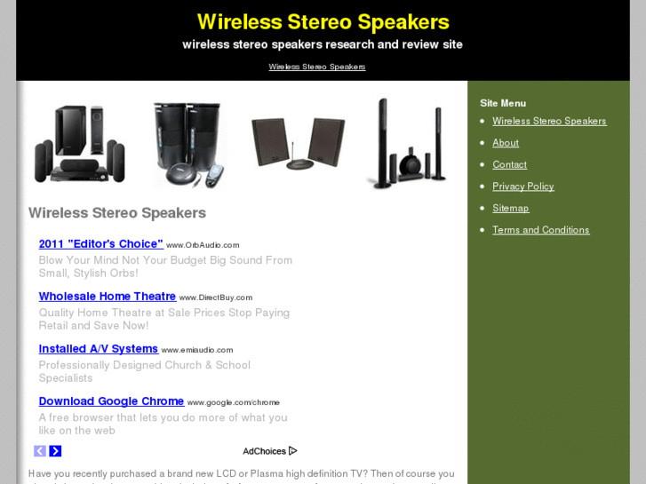 www.wirelessstereospeakers.net