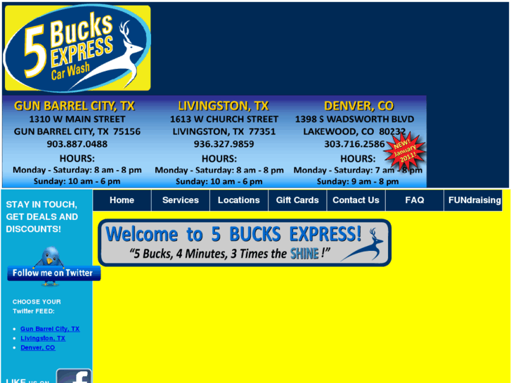 www.5buckscarwash.com