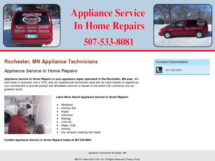 www.appliancerepairrochestermn.com