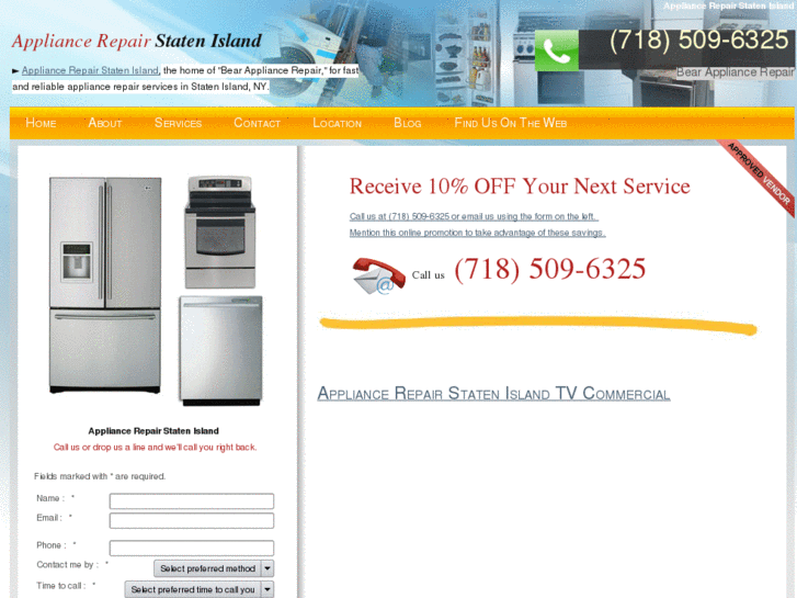 www.appliancerepairstatenisland.com