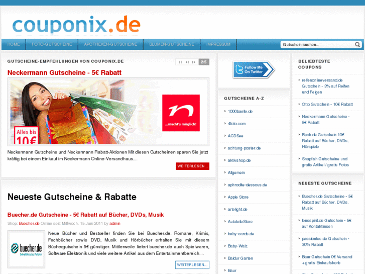 www.couponix.de