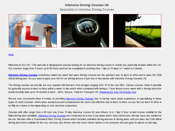 www.intensivedrivingcourses-uk.com