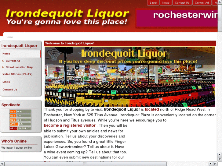 www.irondequoitliquor.com