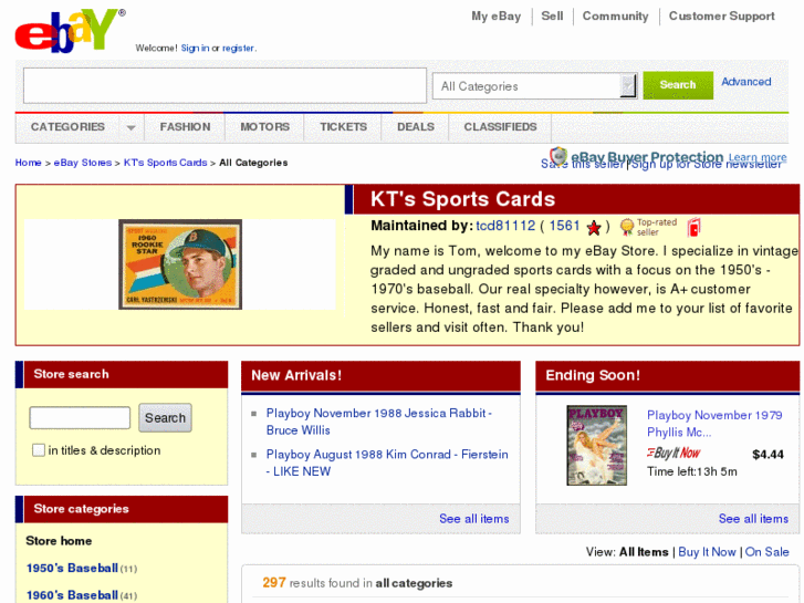 www.ktsportscards.com