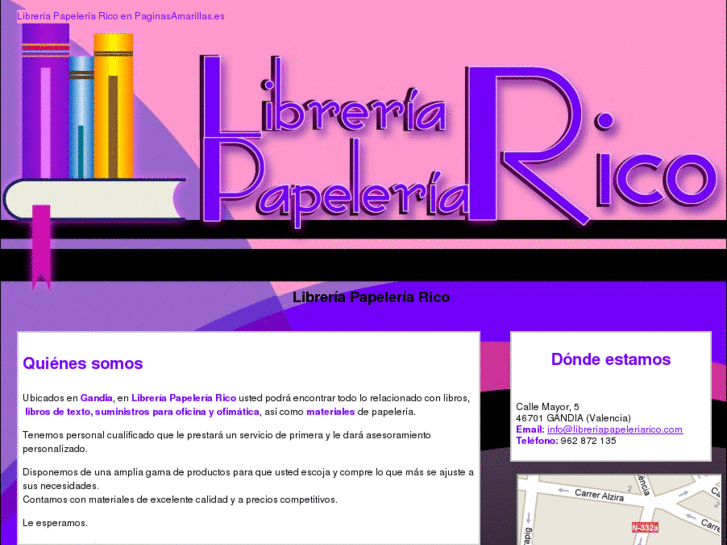 www.libreriapapeleriarico.com