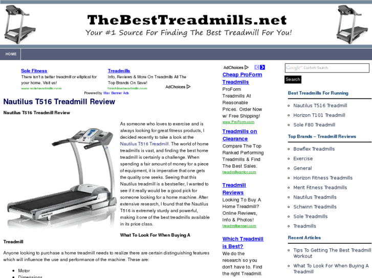 www.thebesttreadmills.net