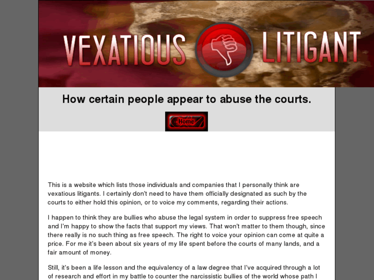 www.vexatiouslitigant.com