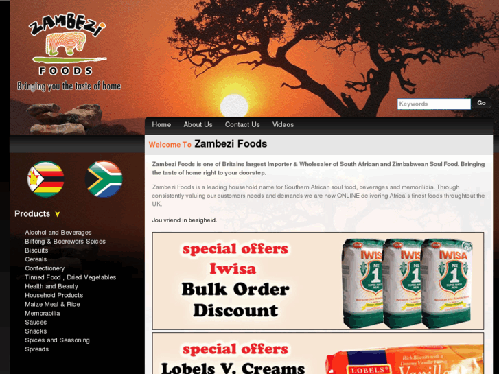 www.zambezifoods.com