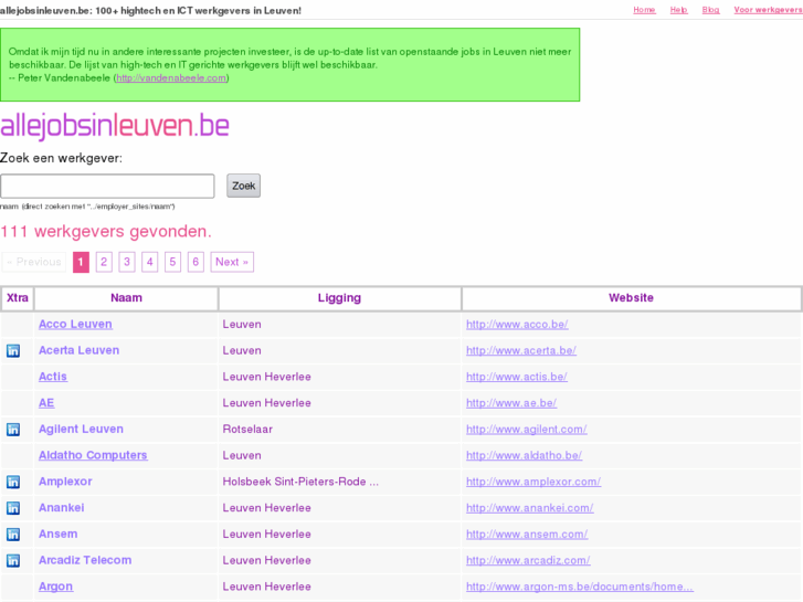 www.allejobsinleuven.be