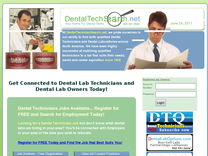 www.dentaltechsearch.net