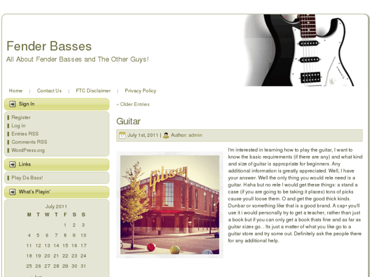 www.fenderbass.info