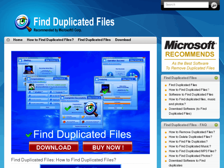 www.findduplicatedfiles.com