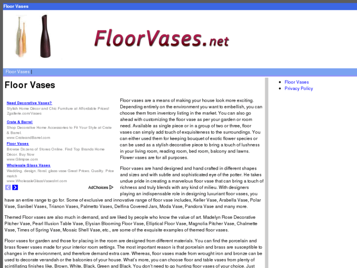 www.floorvases.net