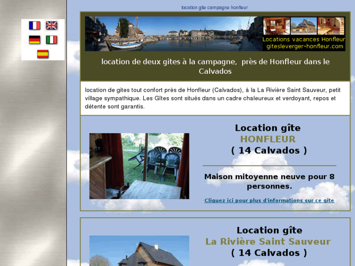 www.gitesleverger-honfleur.com