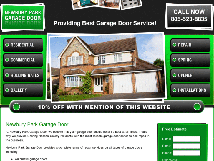 www.newburyparkgaragedoor.com