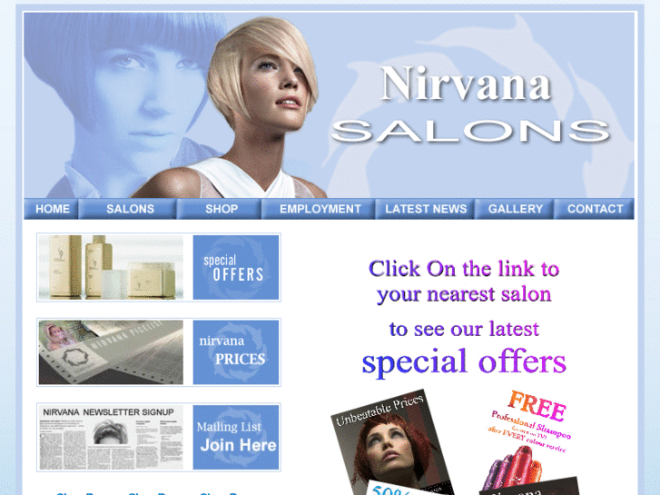 www.nirvanahairandbeauty.com