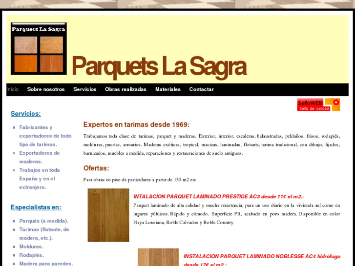 www.parquetslasagra.com.es