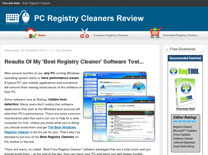 www.pc-registrycleaner.net