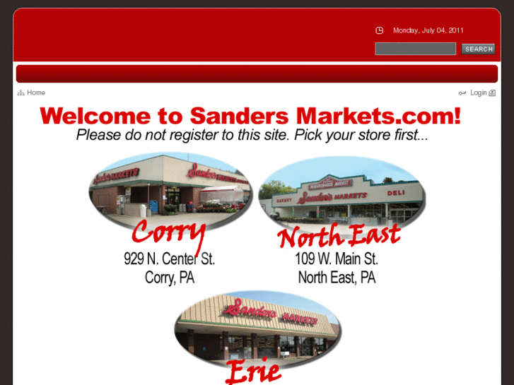 www.sandersmarkets.com