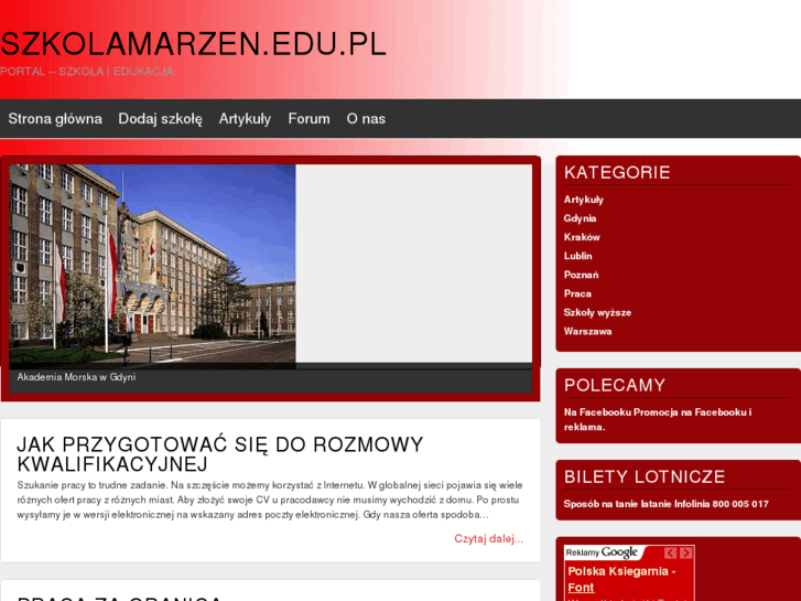 www.szkolamarzen.edu.pl