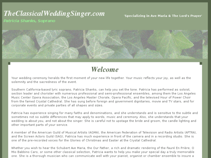 www.theclassicalweddingsinger.com